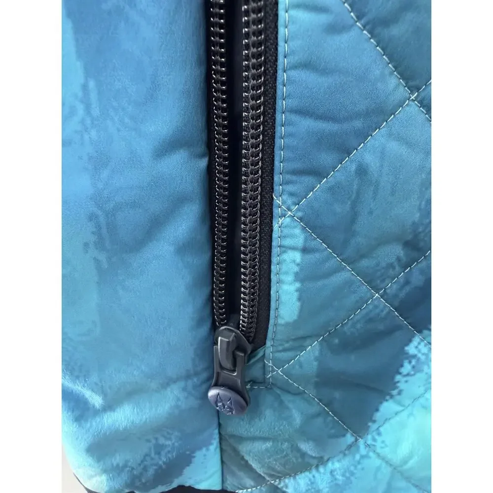 Greyson Men’s Painted Mountain Yukon 1/2 Zip Hybrid Performance Vest Large EUC